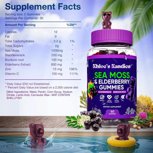 Khloe's Kandies- SeaMoss Gummie Vitamins