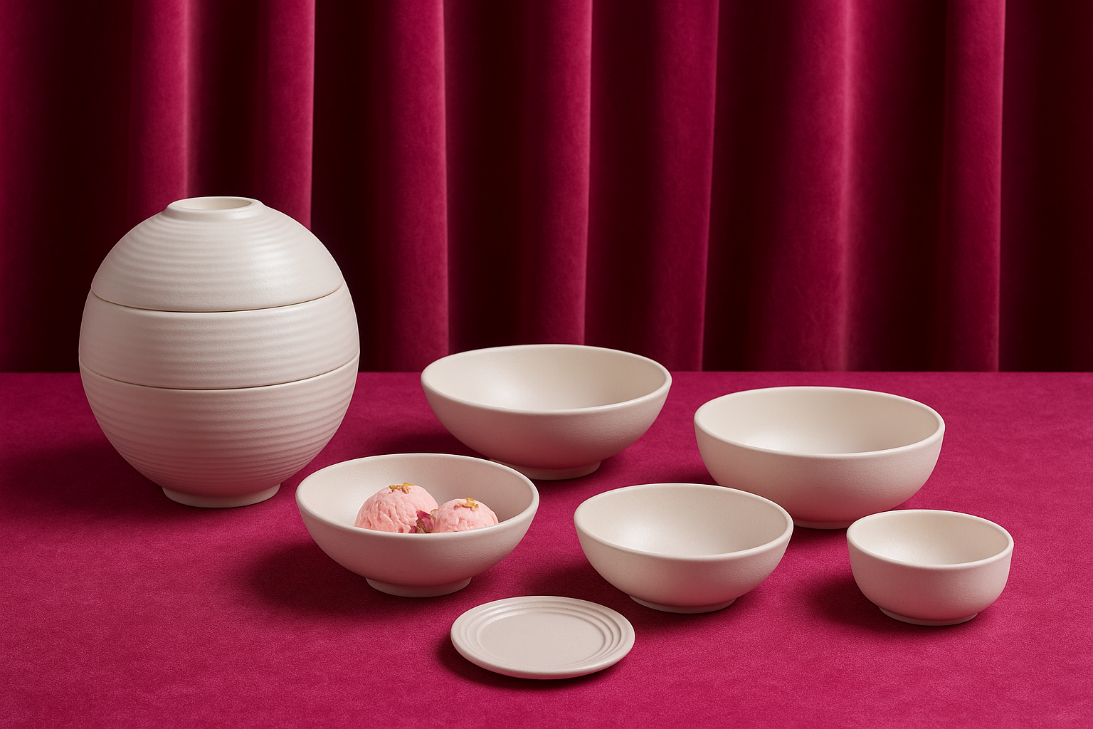 It's Your World- 4 Layered Ceramic Serving Dish
