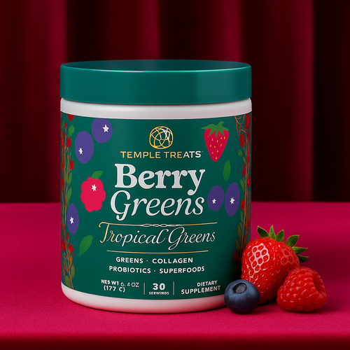 BerryGreens Probiotic Smoothie Juice Mix