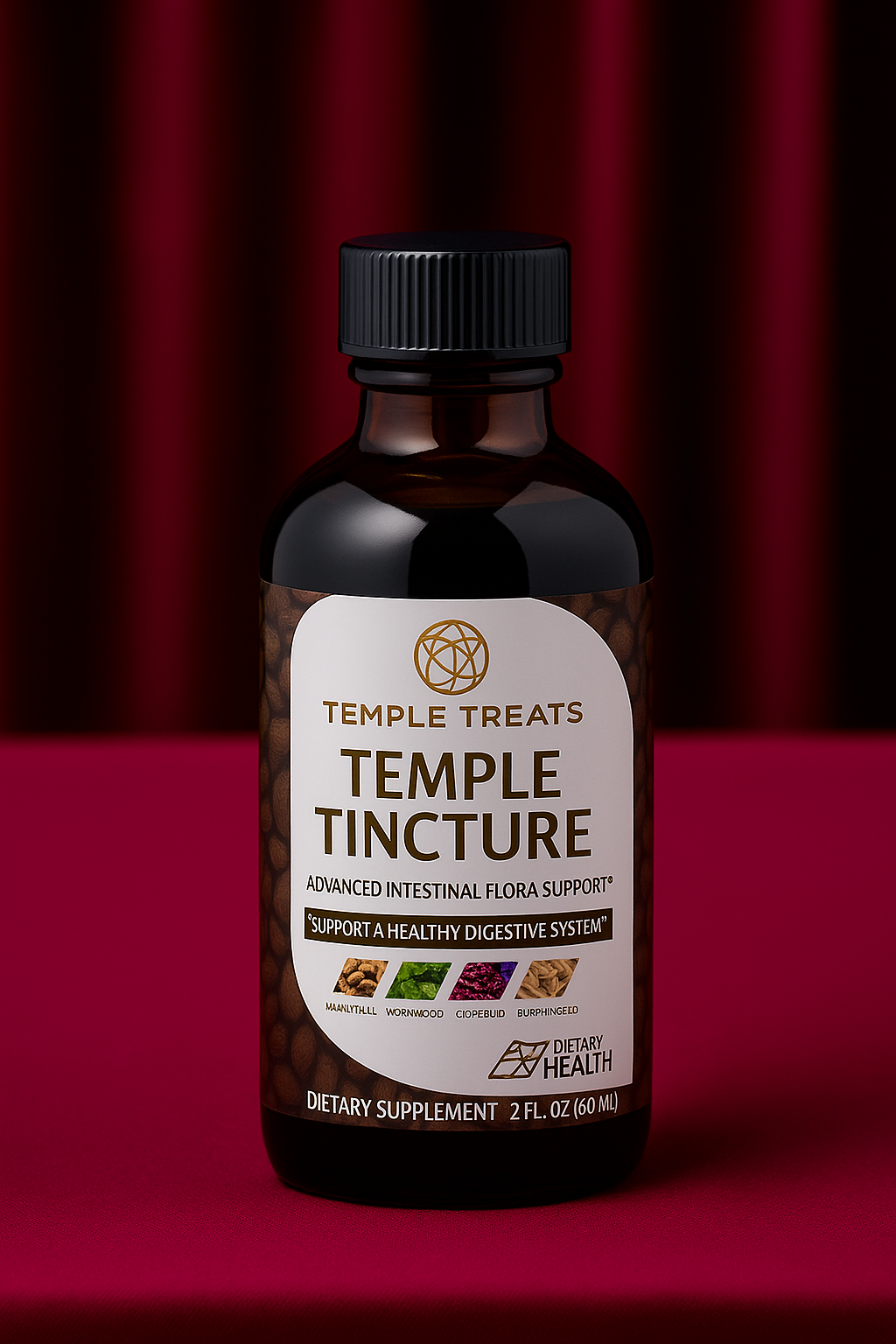 Temple Tincture- Clears Parasites and Heavy Metals